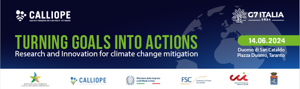 TURNING GOALS INTO ACTIONS - Research and Innovation for climate change mitigation