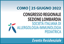 CONGRESSO REGIONALE SEZ.LOMBARDIA. SIAIP - Società Italiana di Allergologia e Immunologia Pediatrica